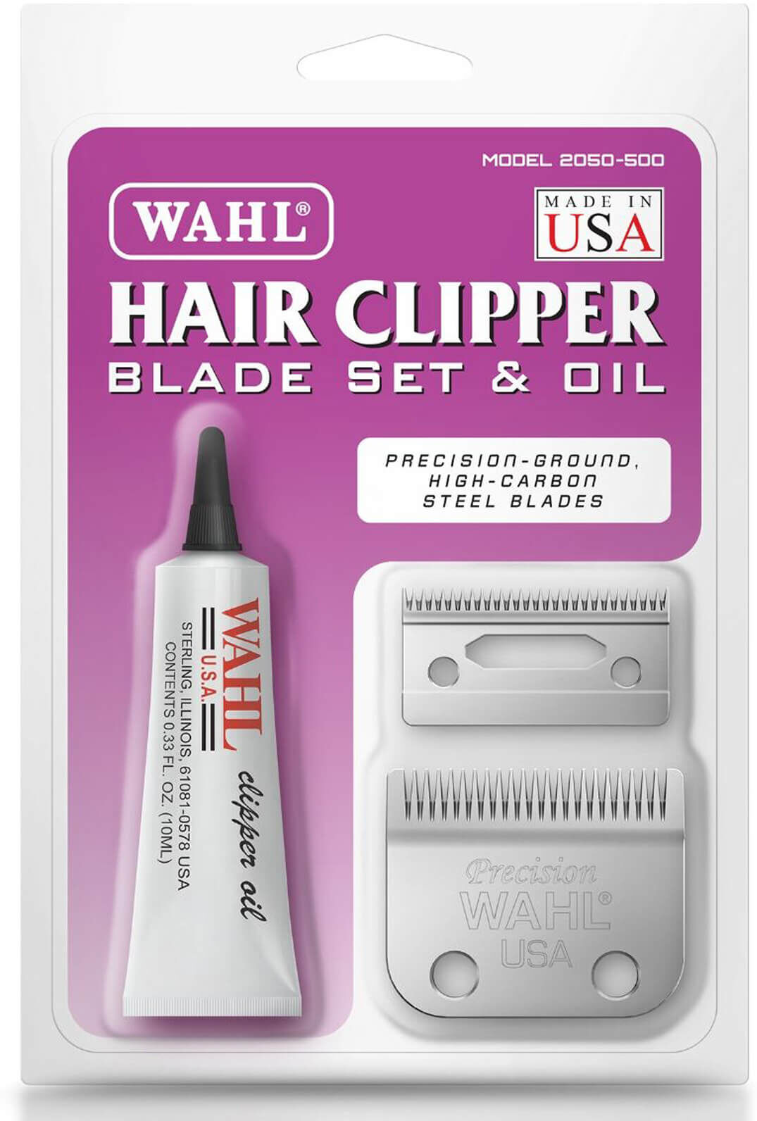 Wahl Usa Precision Replacement Blade Set + Oil