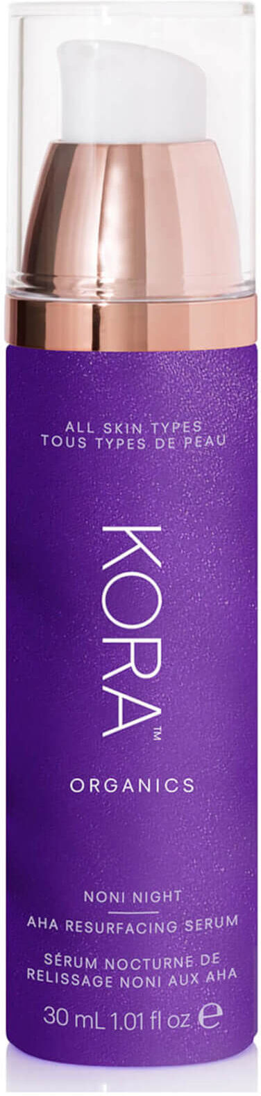 Kora Organics Noni Night AHA Resurfacing Serum 30ml