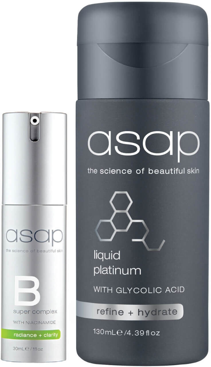 asap Super B + Liquid Platinum Serum Pack