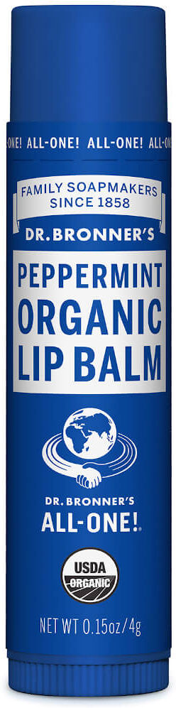 Dr. Bronner's Organic Lip Balm - Peppermint 4g