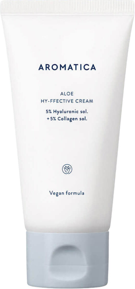 AROMATICA Aloe Hy-ffective Cream 5% Hyaluronic Sol. 5% Collagen Sol. 85ml