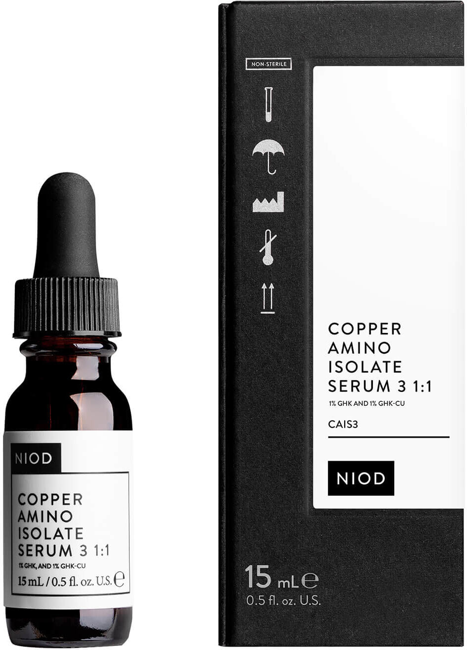 NIOD Copper Amino Isolate Serum 3 1:1 (Various Sizes) - 15ml