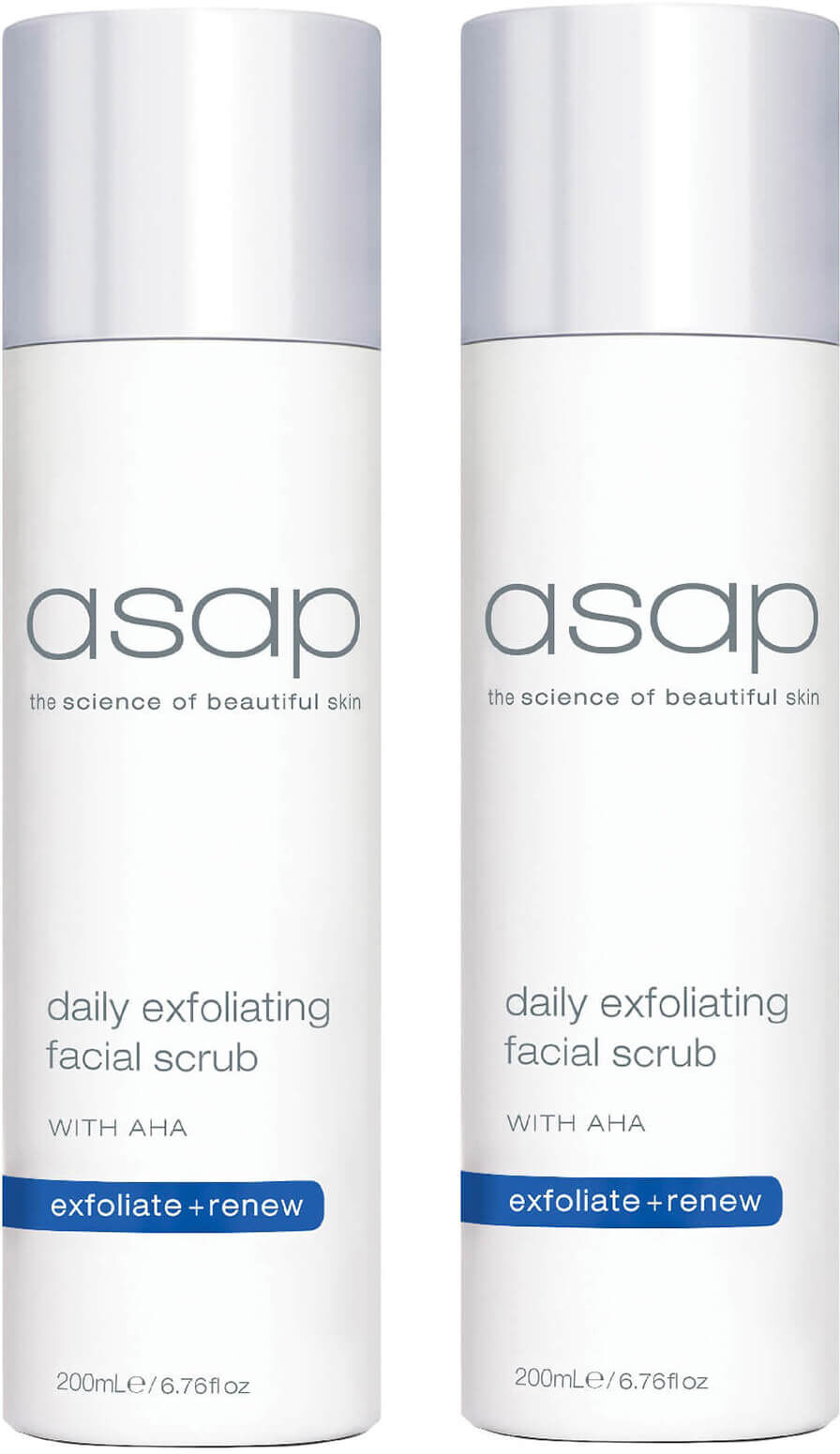 asap 2 x asap Daily Exfoliating Facial Scrub 200ml