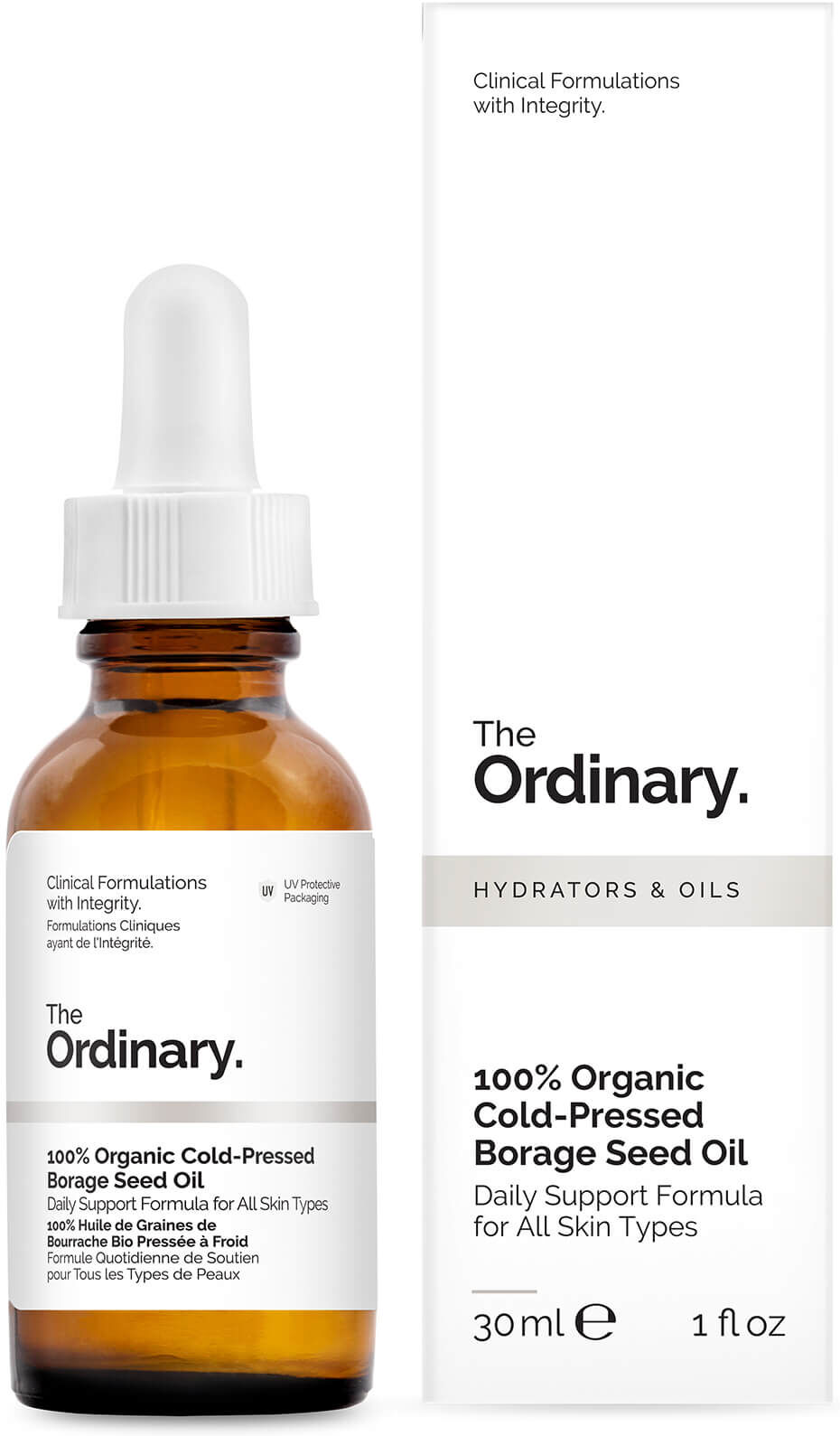 The Ordinary 100% Organic Cold-Pressed Borage Seed Oil 30ml