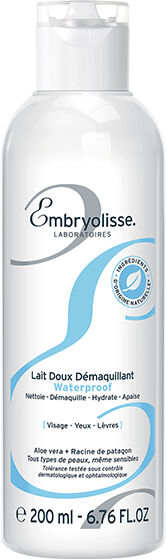 Embryolisse Les Nettoyants Lait Doux Démaquillant Waterproof 200ml