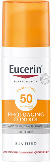 Eucerin Sun Protection Photoaging Control Fluide Solaire Anti-Age SPF50 50ml