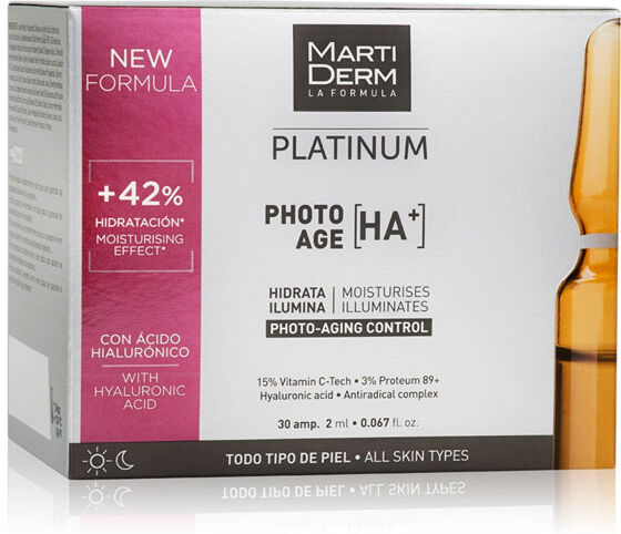 MartiDerm Platinum Photo Âge HA+ 30 ampoules