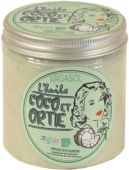 Argasol Bio Huile de Coco Ortie 250ml