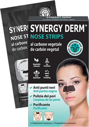 Incarose Synergy Derm Noze Strips Charbon 4x7g