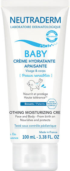 Neutraderm Baby Crème Hydratante Apaisante 100ml