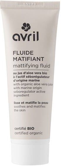 Avril Visage Fluide Matifiant Bio 50ml