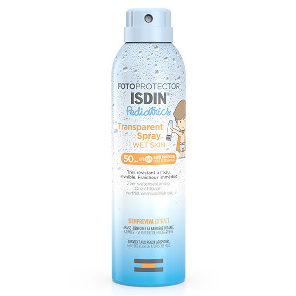 ISDIN Fotoprotector Pediatrics Transparent Spray Wet Skin SPF50+ 250ml