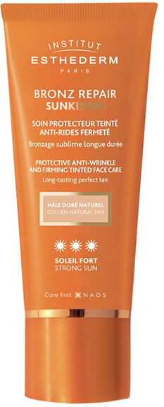 Esthederm Solaires Bronz Repair Sunkissed Soin Protecteur Soleil Intense Teinté 50ml