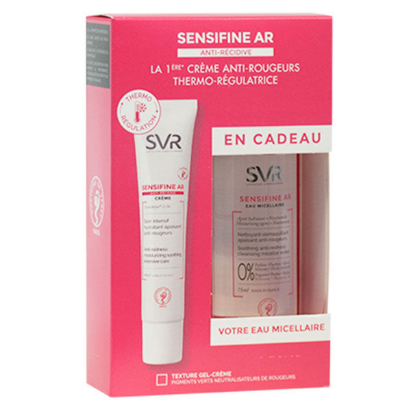 SVR Sensifine Coffret AR Crème 40ml + Eau Micellaire 75ml Offerte