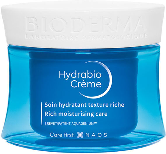 Bioderma Hydrabio Crème Hydratante Riche Peaux Sensibles Déshydratées 50ml