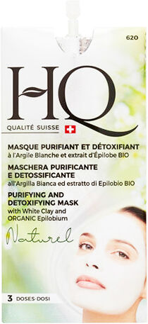 HQ Masque Purifiant et Détoxifiant 3 doses