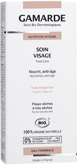 Gamarde Nutrition Intense Soin Visage Bio 40g