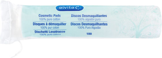 Alvita Disques à Démaquiller 100 unités