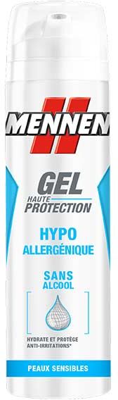 Mennen Gel Haute Protection Hypoallergénique 200ml