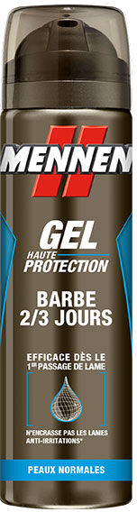 Mennen Gel Haute Protection Barbe 2/3 Jours 200ml