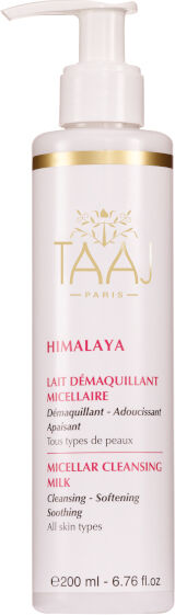 TAAJ Himalaya Lait Démaquillant Micellaire 200ml