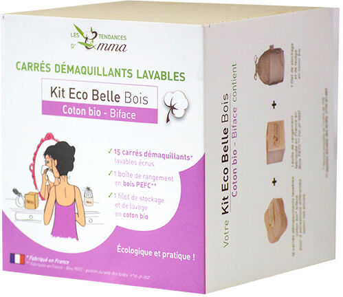 Les Tendances d'Emma Kit Eco Belle Bois Coton Bio Biface