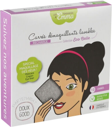 Les Tendances d'Emma Recharge Eucalyptus gris 10 carrés