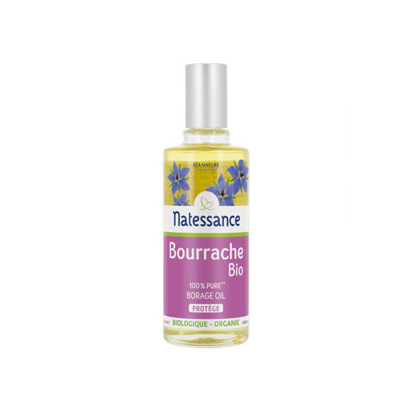 Natessance Huile Végétale Bio Bourrache 50ml