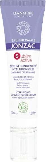 Jonzac Sublimactive Sérum Concentré Hyaluronique Bio 30ml