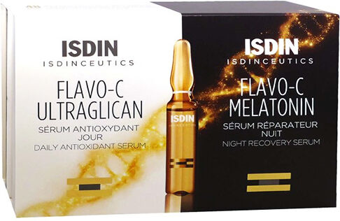 Isdin Flavo-C Routine Jour et Nuit 20 ampoules