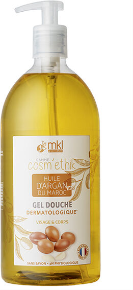 MKL Green Nature Cosm'Ethik Gel Douche Huile d'Argan du Maroc 1L