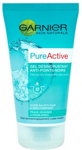 Garnier Pure Active Gel Désincrustant Anti-Points Noirs 150ml