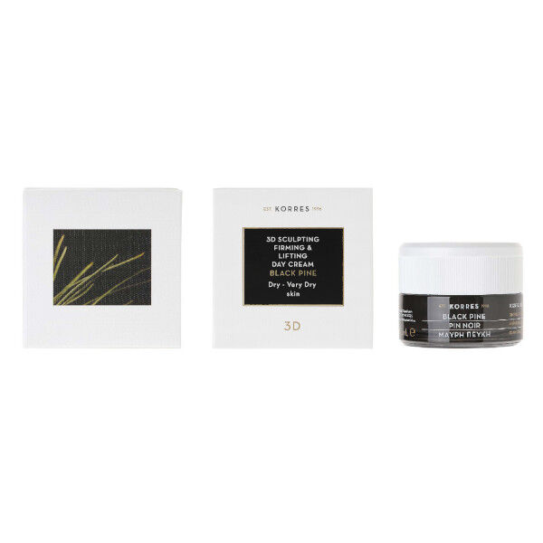 Korres Pin Noir 3D Sculpting Crème de Jour Lifting Peaux Sèches 40ml