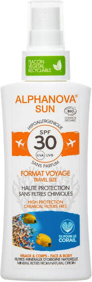 Alphanova Sun Format Voyage SPF30 Bio 90ml