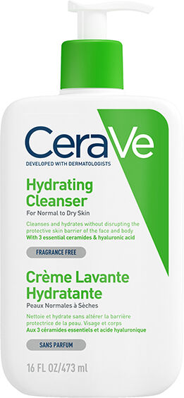 CeraVe Nettoyants Crème Lavante Hydratante Visage Corps 473ml