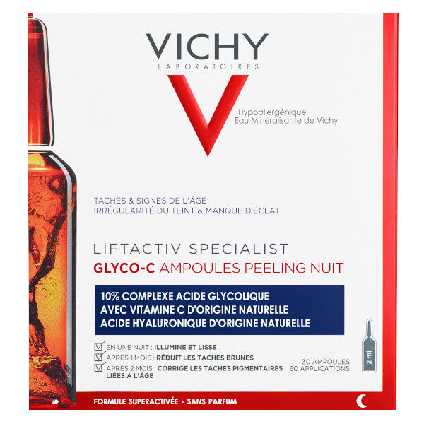 Vichy Liftactiv Specialist Glyco-C Ampoules Peeling Nuit Anti-Taches 30 x 2ml
