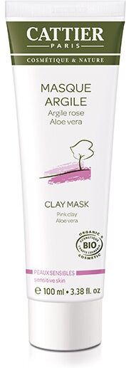 Cattier Masque Argile Rose Aloé Vera 100ml