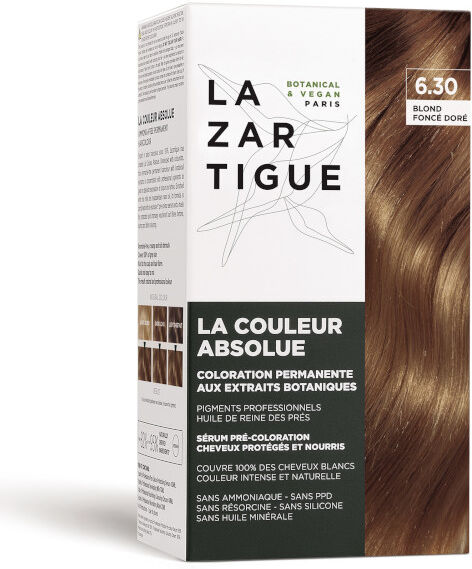 Lazartigue Couleur Absolue Coloration Blond Foncé Doré 6.30