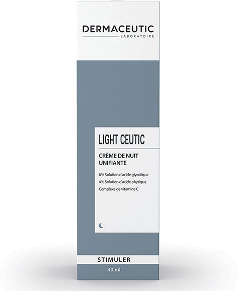 Dermaceutic Light Ceutic Crème de Nuit Unifiante 40ml