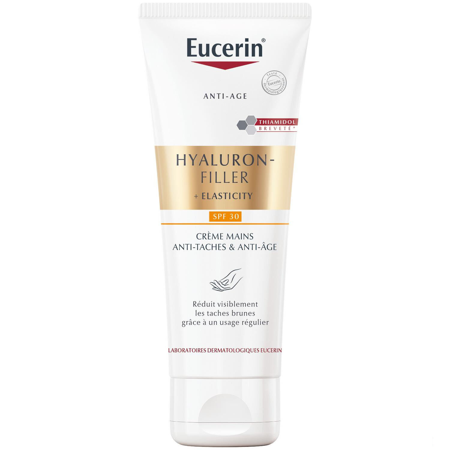 Eucerin Hyaluron Filler + Elasticity Crème Mains Anti-Taches 75 ml