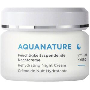 ANNEMARIE BÖRLIND Nachtcreme »Aquana«, Biologisch transparent