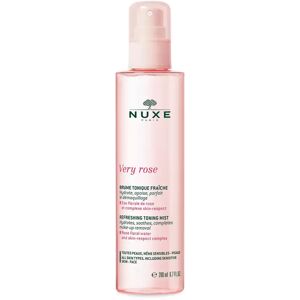 Nuxe - Erfrischendes, Belebendes Hautspray, Very Rose Lotion Peeling Eclat, 150 Ml