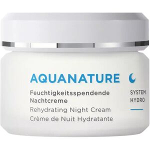 Annemarie Börlind - Aquanature Feuchtigkeitsspendende Nachtcreme, Aquanature Revitalisierendes Feuchtigkeitsserum, 50 Ml