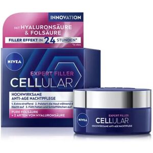 Nivea - Cellular Expert Filler Anti-Age Nachtpflege, 50 Ml