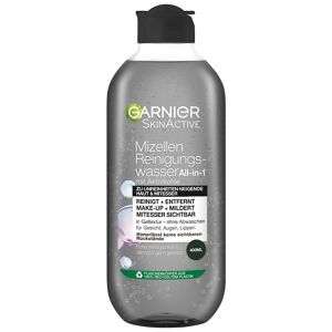 Garnier Skin Active Mizellen Reinigungswasser mit Aktivkohle und Salizylsäure Mizellenwasser 400 ml
