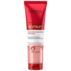L’Oréal Paris Revitalift Hautbilderneuerndes Waschgel mit 3,5% Glykolsäure Reinigungsgel 150 ml