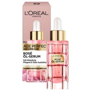 L’Oréal Paris Age Perfect Golden Age Vitalisierendes Rosé-Öl Serum Anti-Aging Gesichtsserum 30 ml Damen