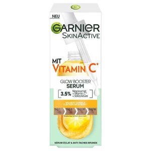 Garnier Skin Active Glow Booster Serum mit Vitamin C Glow Serum 30 ml