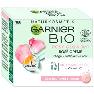 Garnier Bio Rosy Glow 3in1 Rosé Creme Gesichtscreme 50 ml