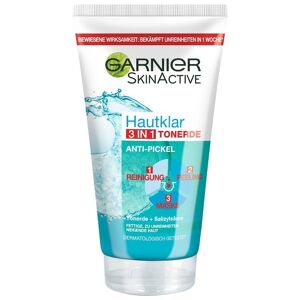 Garnier Hautklar 3in1 Tonerde Reinigung + Peeling + Maske Reinigungsgel 150 ml